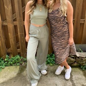 Nasty Gal Criss Cross Set